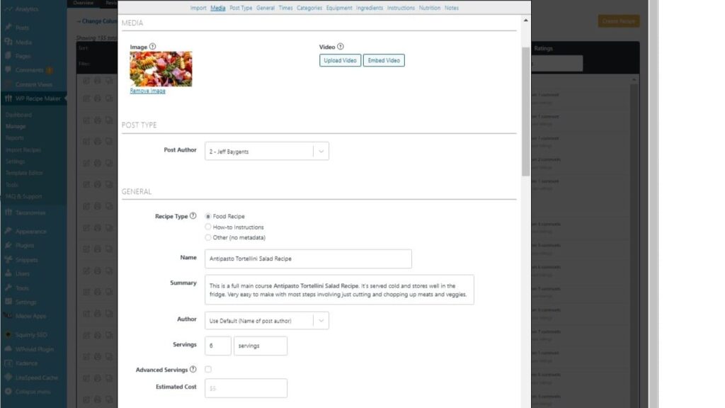 recipe blog post examples of specialty insertion checklist recipe blog post examples of specialty insertion checklist