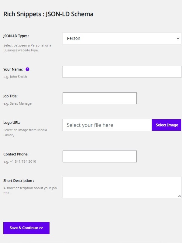 scrolled down to complete rest of seo info section to populate rich snippets as a json-ld type person scrolled down to complete rest of seo info section to populate rich snippets as a json-ld type person