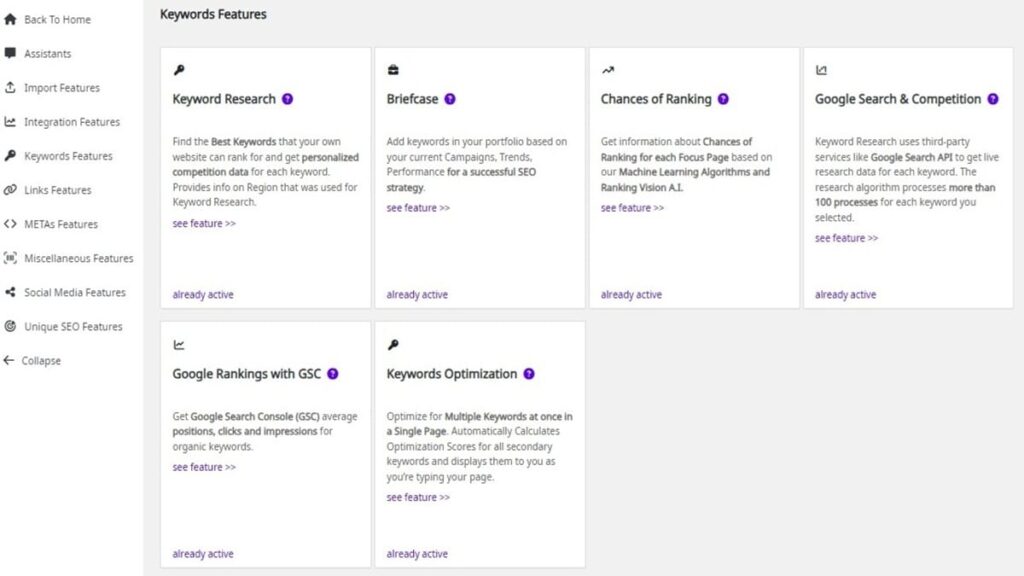 squirrly seo keywords features default settings squirrly seo keywords features default settings