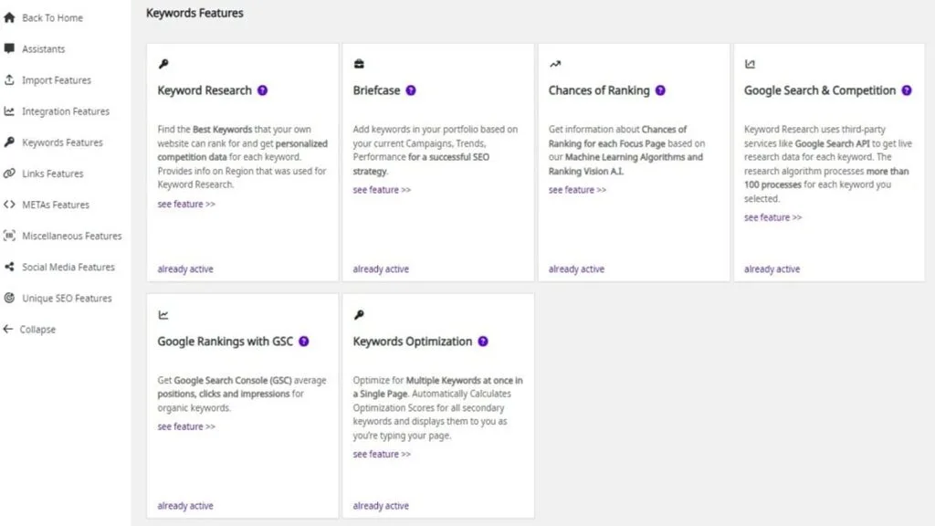 squirrly seo keywords features default settings squirrly seo keywords features default settings