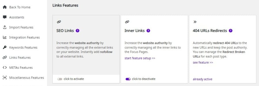 squirrly seo links features default settings squirrly seo links features default settings