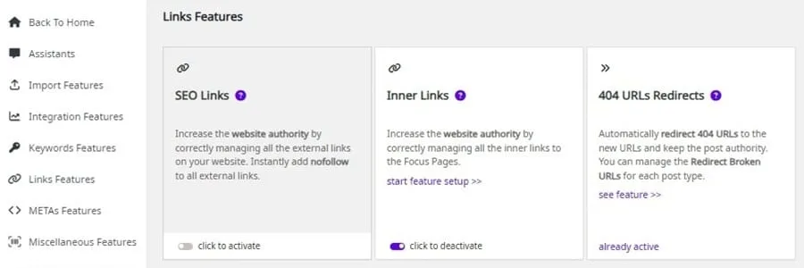 squirrly seo links features default settings squirrly seo links features default settings